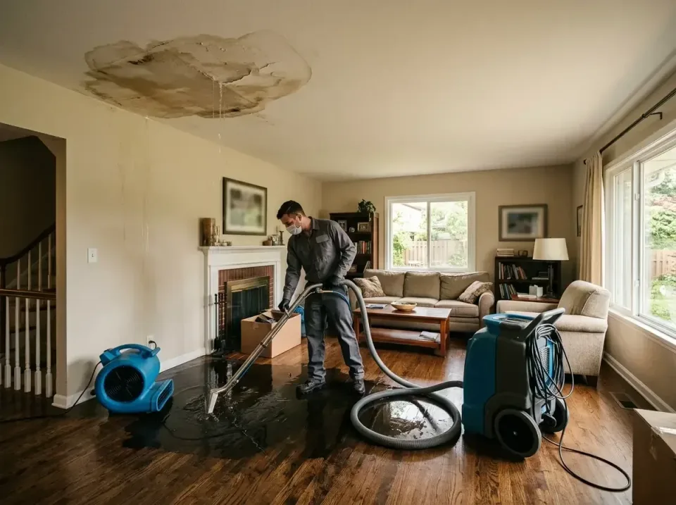 attic-pipe-burst-ceiling-drip-008 — frequently asked questions, Water Damage Restoration & Carpet Care in Viroqua, WI